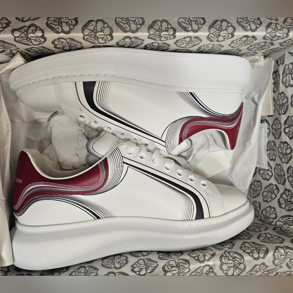 Men Alexander McQueen Sneaker. Brand New. Never Worn. Size 20